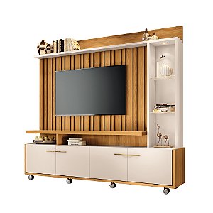 Home Theater Rack Titan Cinamomo / Off White - HB