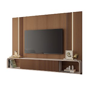 Home Theater Suspenso Empire Castanho / Off White - HB