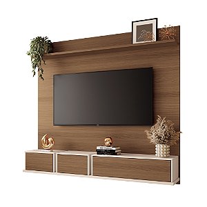 Home Theater Suspenso Max Castanho / Off White - HB