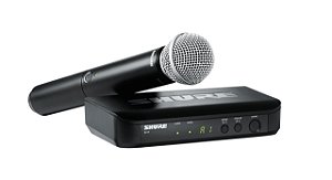 Microfone Shure Sem Fio Blx24/sm58