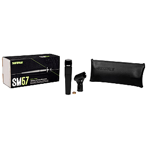 Microfone Shure Sm Sm57-lc Legendary Instrument - Preto