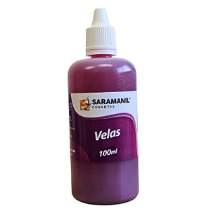 Corante para Velas Liquido Vermelho 100ml