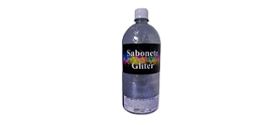 Base Sabonete Liquido Gliter Prata 1l