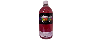 Base Sabonete Liquido Gliter Rosa 1l