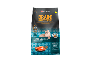Ração Brain Plus Gato Adulto 10,1kg Sabor Salmão