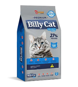 Billy Cat Select Mix 7Kg Sabor Frango, Carne e Peixe