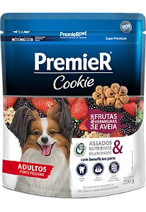 PremieR Cookie Cães Adultos Pequeno Porte Sabor Frutas Vermelhas e Aveia
