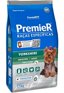 PremieR Raças Específicas Yorkshire Adulto Porte Pequeno 7,5Kg Sabor Frango