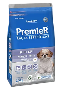 PremieR Raças Específicas Shih Tzu Filhotes Porte Pequeno 2,5Kg Sabor Frango