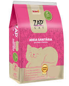Areia Higiênica ZAP CAT - 12kg