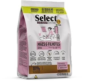 Ração Select By Monello Mães e Filhotes – Gatos 1,5kg