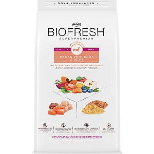 Biofresh Cão Adulto Raças Minis e Pequenas Light 10,1kg - Sabor Mix de Carnes, Frutas e Vegetais