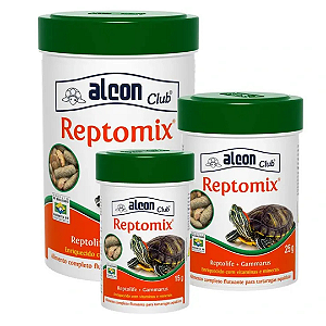 Alcon Reptomix - 15g Alimento Completo Flutuante para Tartarugas Aquáticas