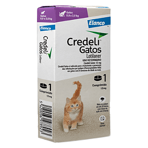Credeli Gatos 12mg adultos 0,9 á 2,0 kg