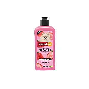 Shampoo Morango com Iogurte Sanol Dog 500ml