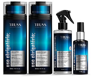 Combo Uso Obrigatório; Cronograma Capilar (4 itens)