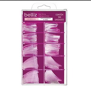 Para alongamentos de unhas  Contém 100 und