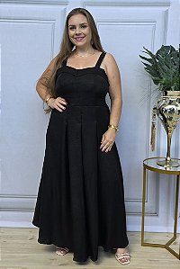 VESTIDO CREPE DUNA PLUS NAIR