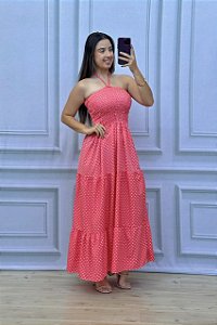 VESTIDO LONGO CREPE DUNA VITORIA
