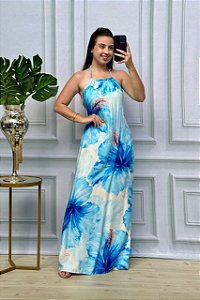 VESTIDO LONGO VISCO SARJA BETINA