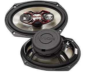 Par Alto Falante Bravox B4X69X - 6x9 Polegadas