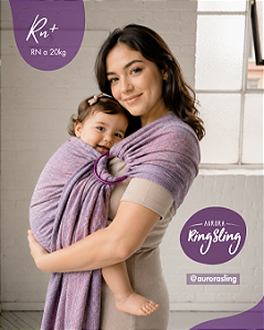Ring Sling Mescla Roxo