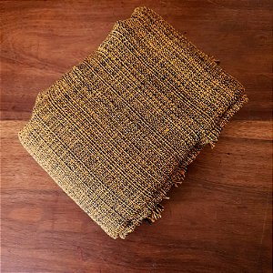 Rebozo Amarelo Mescla Preto
