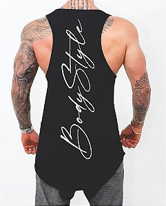 REGATA BODYBUILDING (OFF PRETA COM AZUL) - SOLD OUT CRAZY WEAR