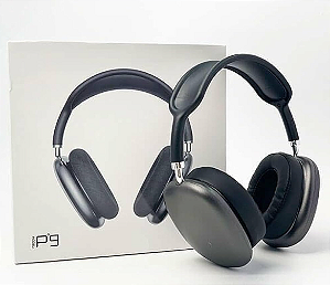 HEADPHONE BLUETOOTH P9 COR PRETO