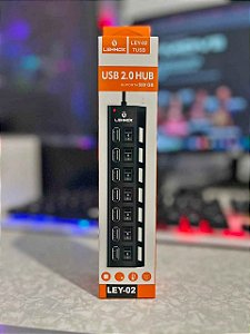 Hub Adaptador 7 Portas USB Lehmox