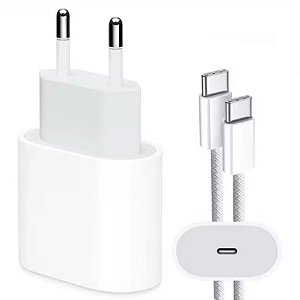 ￼Carregador Turbo Fonte USB-C Cabo Tipo C