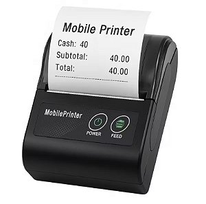 Mini impressora térmica bluetooth