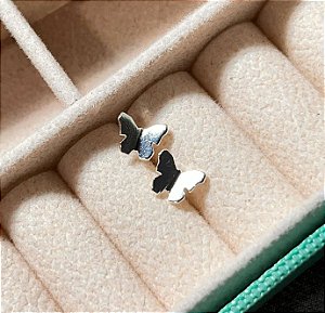 Brinco borboleta dobradura