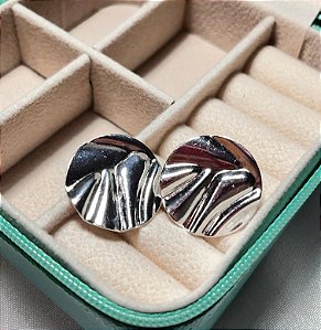 Brinco redondo martelado