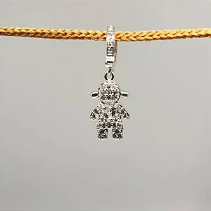 Pingente menina cristal premium