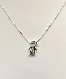 Colar menino cravejado cristal