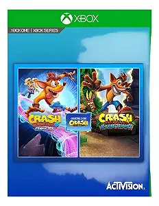 CRASH BANDICOOT QUADROLOGIA - XBOX ONE/SERIES SX - MÍDIA DIGITAL