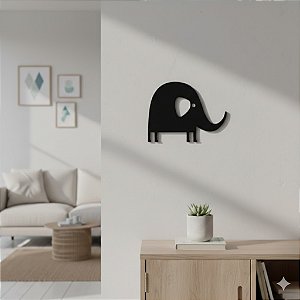 Pet Linha Decorativa em Acrílico - Elefante