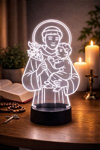 Luminária Led 3D São Francisco