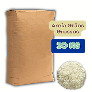 Areia Higiênica Biodegradável P/Gatos PetPal Grãos Grossos 20kg
