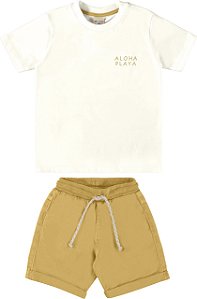 CONJUNTO ALOHA EM MEIA MALHA E SARJA