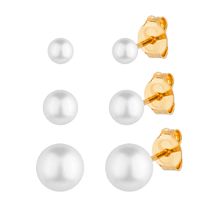 Trio Dourado de Pérolas - Khlóris