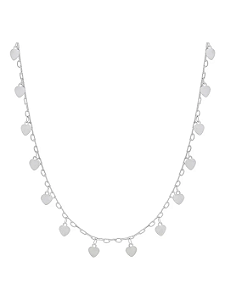 Colar de Corações em Prata 925 - Khlóris