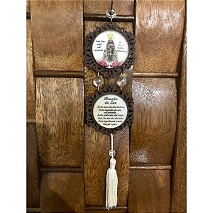 Enfeite de Porta Nossa Senhora Aparecida Benção do Lar