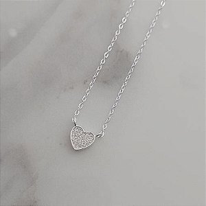 Colar Mini Coração Crav