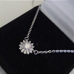 Colar Moissanite Margarida