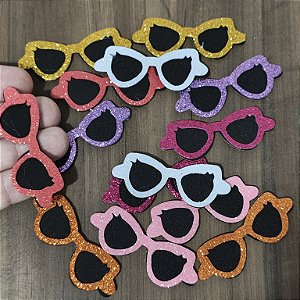 Adesivo Pet Óculos Fêmea 10 unidades
