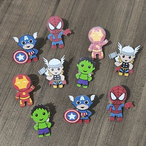 Lacinho P Acrílico Heróis 10 unidades