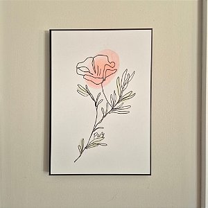 Quadro de Aço Primavera Paz