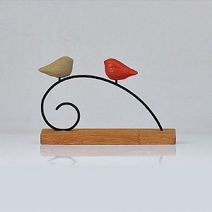 Enfeite Galho Pássaros